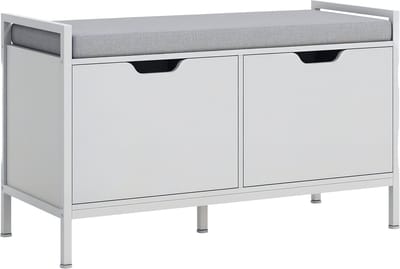 HOMCOM-Schoenenbank-84x35x50cm-Spaanplaat-Wit