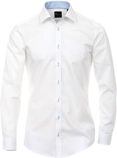 Chemise Venti Blanche ☆ Cintrée (Body Fit) avec manches extra-longues 72cm T40