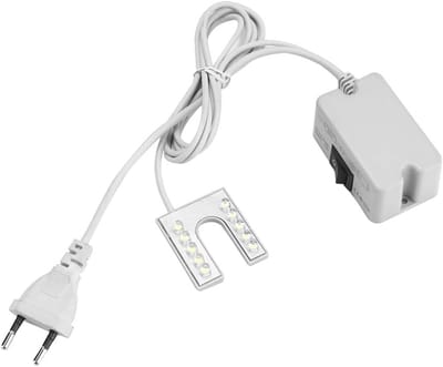 Naaimachine Verlichting - Flexibele Werkplek Lamp - Werkplek Verlichten - Magnetische Basis - 1x1x1 cm - Veelkleurig