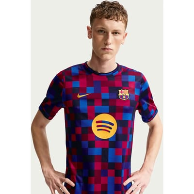 Nike Fc Barcelona Strike Pre-match Top Ii1667-621 - Kleur Rood - Maat M