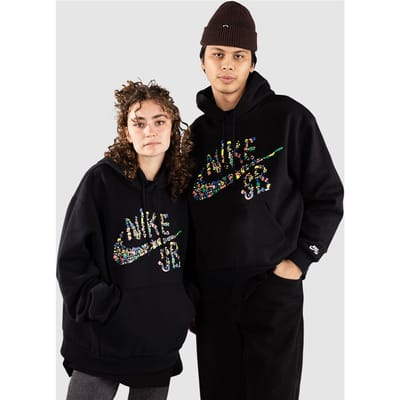 Nike SB Fleece Pull-Over Skate Hoodie zwart
