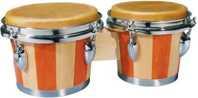 Bongo - Hayman BG-402-NT - 6,5+7,5 inch - Hardhout - Natuurvel - Naturel