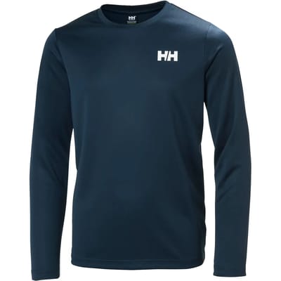 Helly Hansen Tech Jr Lange Mouwen Basislaag Blauw 12 Years Jongen