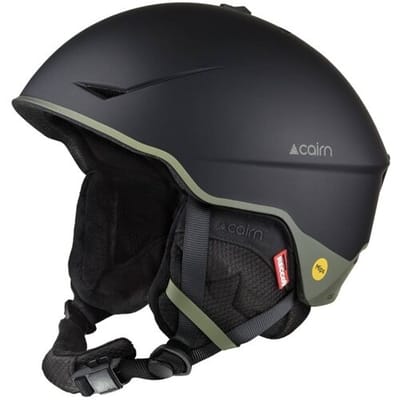 Cairn Skihelm Rise MIPS® Mat Black Khaki-54/56