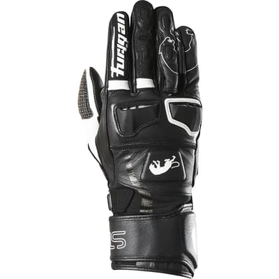 MOTOBLOUZ Motor Handschoenen STYG 15 Mannen S Zomer Zwart/Wit CE-gekeurd