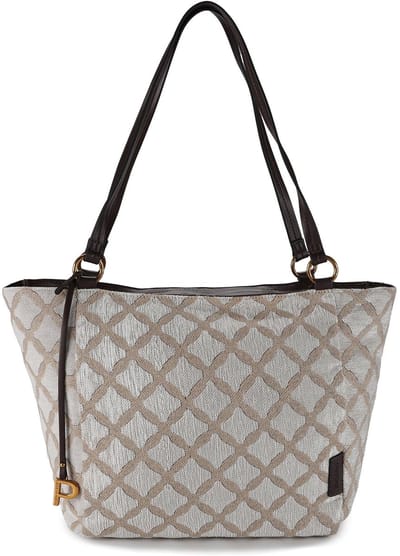 PICARD shopper schoudertas Circulus Shopper Cafe - Kombi beige crème
