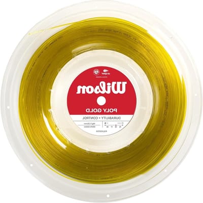 Tennissnaar Rol - Polyester Koord - Meer Controle - Monofilament Ontwerp - 200 Meter - Oranje