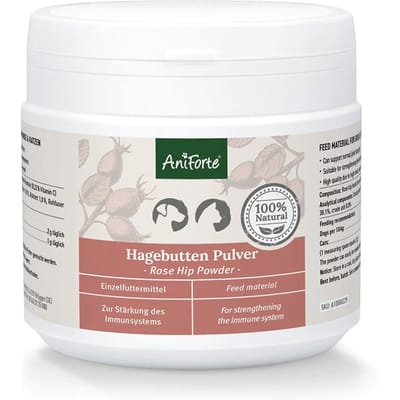 250g AniForte rozenbottelpoeder supplement voor honden