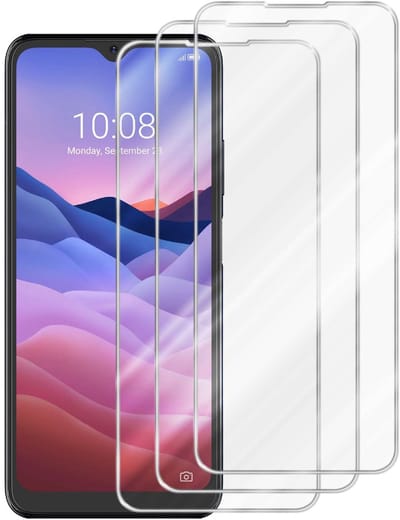 Cadorabo 3x Screenprotector geschikt voor ZTE Blade V2020 SMART - Beschermende Pantser Film in KRISTALHELDER - Getemperd (Tempered) Display beschermend glas in 9H hardheid met 3D Touch