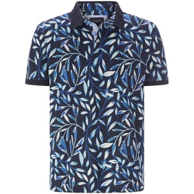 Babista herren Poloshirt - 44/46 - donkerblauw - Plus Size