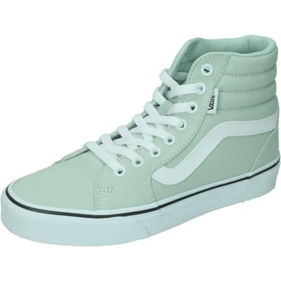 Vans filmore hi canvas in de kleur groen.