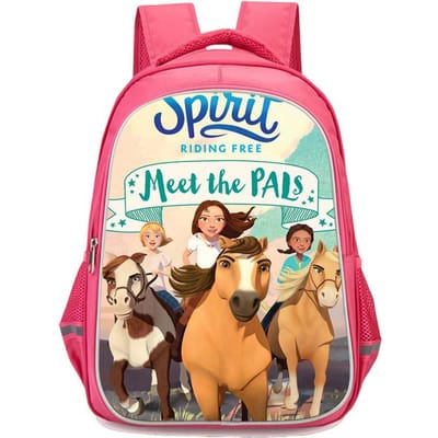 Meisjes Spirit Riding Print Casual Schoolrugzak Schooltas Voor Tiener Meisje Nylon Waterdichte Rugzakken Vrouwelijk