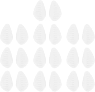 Dailygoods - 10 Paar Glazen Siliconen Neuspads voor Zonnebrillen