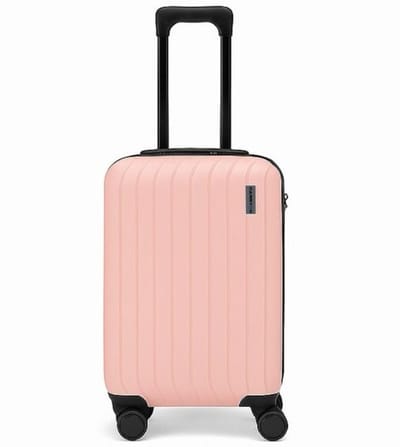 CarryOn Take Off Handbagage Koffer 55 cm – Lichtgewicht Trolley 35L – Roze