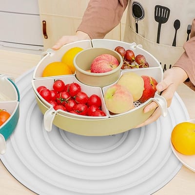 Ronde Keukenmat Diatomeeënaarde - Sneldrogend & Antislip Afdruiprek voor Aanrecht