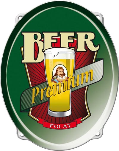 Deurbord Bierfeest