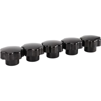 5 Stuks Moeren Knop Handgrepen 7 Ster met Messing Kern voor Industriële Apparatuur GereedschapM12x50