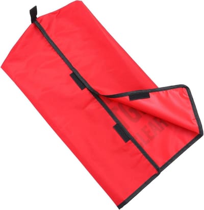 Brandblusser Beschermhoes - Veiligheidshoezen Blusser - Brandveiligheid Buiten - Waterdicht UV-bestendig - 58x32cm - Rood