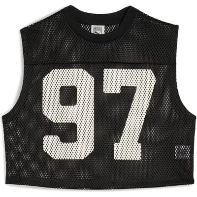 Mesh tanktop dames Puma ROSÉ Relaxed