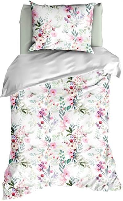 Satin d'Or Solange Dekbedovertrek - Eenpersoons - 140x200/220 cm - Multi