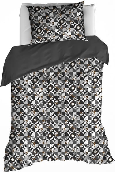 De Witte Lietaer Dekbedovertrek Division - Eenpersoons - 140 x 200/220 cm - Katoen