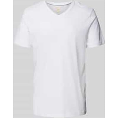 T-shirt met V-hals