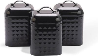 Set van Potjes Feel Maestro MR-1676-3S-BLACK 3 Stuks