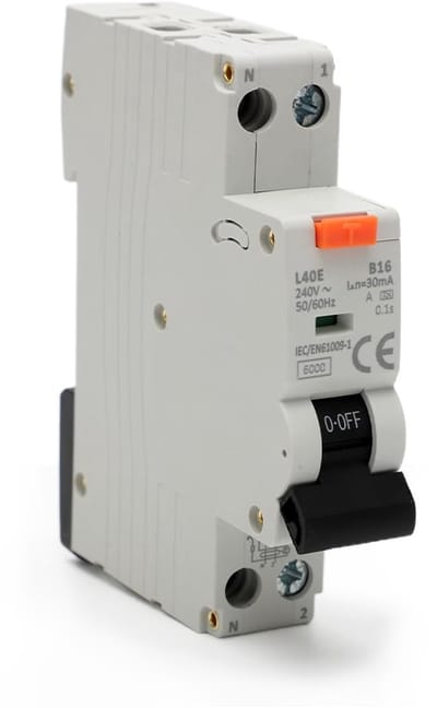 Stroomonderbreker 16A - Aardlekschakelaar - Veilige Elektriciteit - Snelle Reactietijd - 30mA