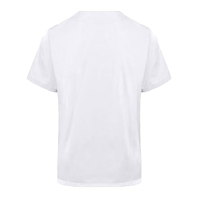 Karlowsky Heren Essential Werk tuniek met korte mouwen (Wit)