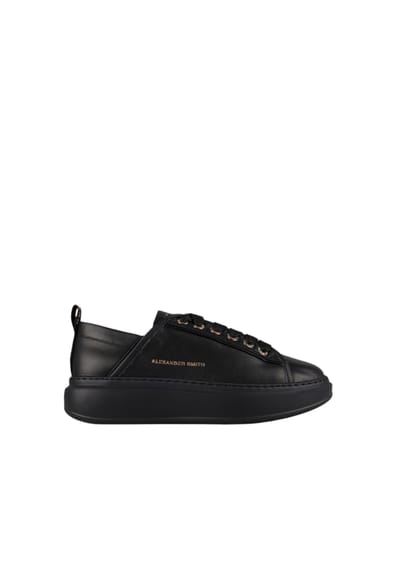 asbcwyw-0102-tbk Alexander Smith Vrouwen leder zwart