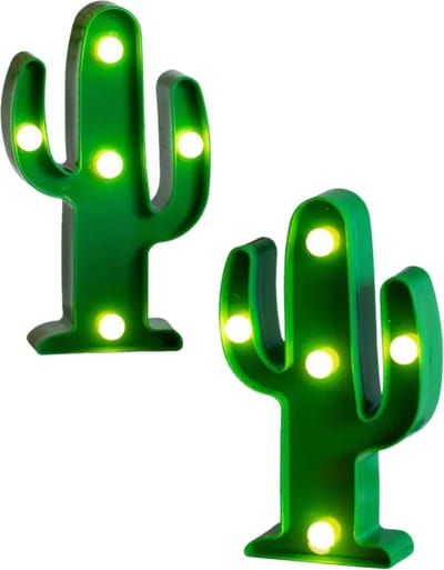 Bovista Nachtlampje - Volwassenen - Kinderen - Slaapkamer - Baby - Nachtlamp - Leeslamp - Cactus