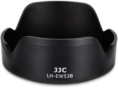 Dailygoody - Lens Hood - Tulpvormige Lenskap - Compact en Omkeerbaar - Geschikt voor Canon RF-S 10-18mm f/4.5-6.3 IS - 49 mm