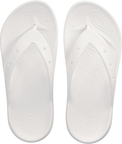 Crocs - Classic Flip V2 Slippers White - Maat 38-39