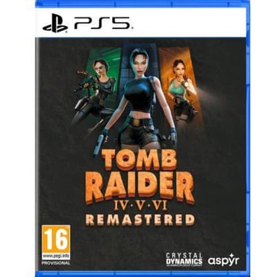 Sony PlayStation 5 PS5 Tomb Raider IV-VI Remastered Games
