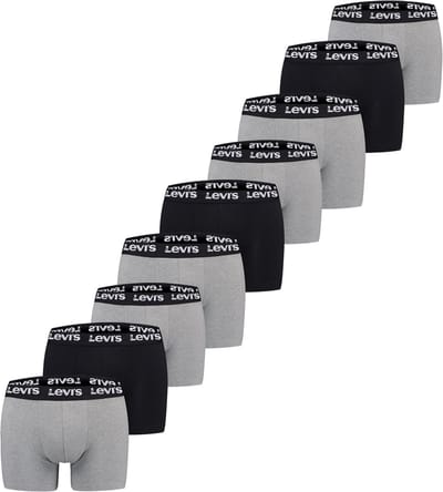 Pack of 9 men's Levis REPEAT LOGO BOXER boxer shorts underwear pants