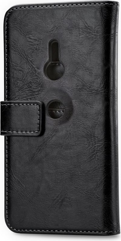 Mobilize Telefoonhoesje geschikt voor Sony Xperia XZ3 Hoesje | Mobilize Elite Gelly Bookcase Portemonnee | Pasjeshouder voor 3 Pasjes | Telefoonhoesje voor Pinpas / OV Kaart / Rijbewijs - Zwart