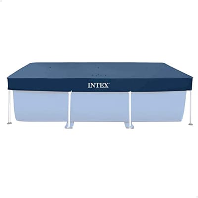 INTEX Rechthoekige Zwembadafdekking, 300 x 200 cm, 28038 [Officieel Japans Product]