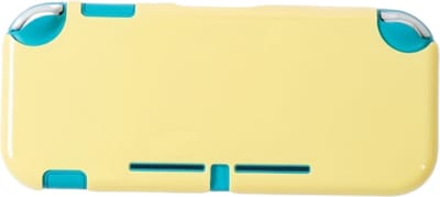 Livano Case Geschikt Voor Nintendo Switch - Hoes - Beschermhoes - Transparant - Accessoires - Geel