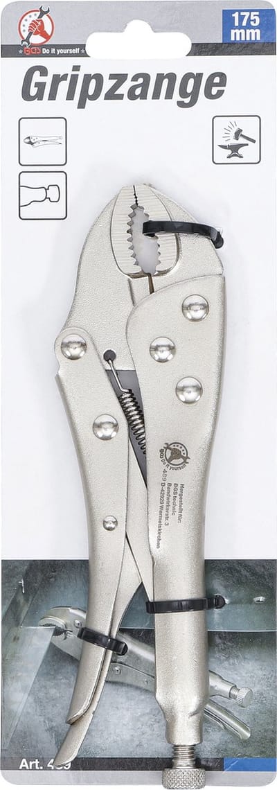 BGS Griptang 175 mm - gesmede kaken