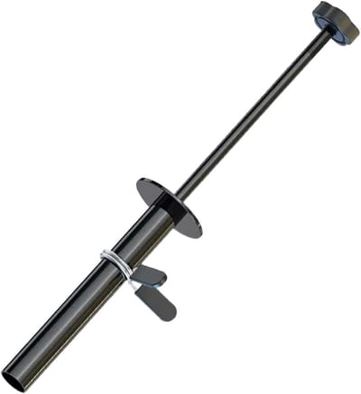 Gewichtsstapelpen - Verlengpen Fitness - Gewicht Verstellen - Verlengde Lengte - 491 gram - Metaal