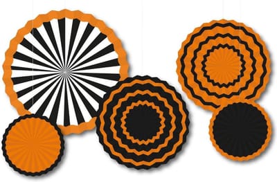 Amscan Hangdecoratie Halloween 20-40 Cm Papier 5-delig