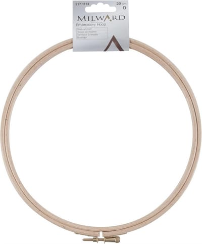 Naaispoel - Houten spoel - Handwerk - Zacht kort model - Diameter 20 cm - Hout