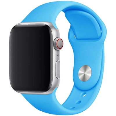 2+1 | Apple Watch Bandje - Siliconen - Blauw