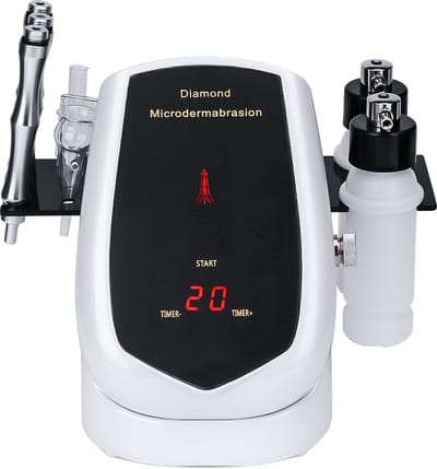 Microdermabrasie Excellent - Huidverjongingsapparaat - Gezichtsmachine voor Mee-eterverwijdering - Met Vloeistof Spray en Microdermabrasie Functie