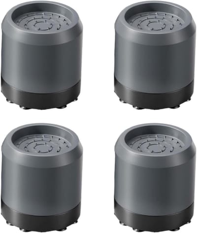 Anti-vibratie-houders voor wasmachine, bevestiging met zuignappen voor trillingsdempers voor wasmachine, antislipmat, isolatie, trillingen voor wasmachine, koelkasten en bankpoten