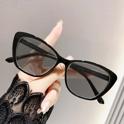Retro Kattenoog Kleine Montuur Myopie Bril UV Bescherming Gekleurde Monturen Vrouwen INS Stijl Zonnebrillen Mannen Brillen -4.0