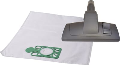 Geschikt voor NUMATIC. 10 stuks Stofzuigerzakken en Combinatie zuigmond voor Nupro, Henry, Hetty, Harry, James, Butler, Nuvac, Synthetisch. COVAKO Merk