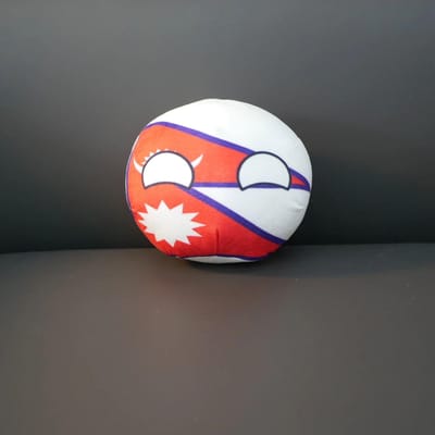 20/10cm Nepal Pluche Speelgoed Landbal Gevuld Poppetje Hanger Huisdecoratie white