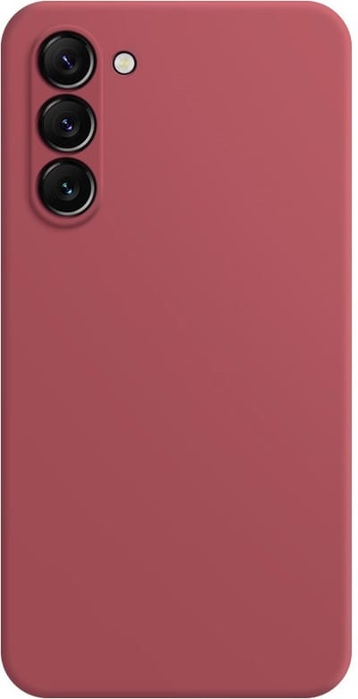 Coverup Hoesje - Geschikt voor Samsung Galaxy S24 Plus Hoesje - Coverup Colour TPU Back Cover - Indian Red