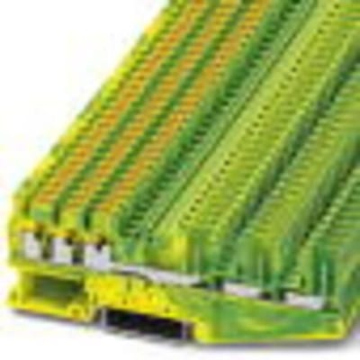 Phoenix Contact 3040052 Aardklem 5.2 mm Push-Lock-veeraansluiting Groen, Geel 50 stuk(s)